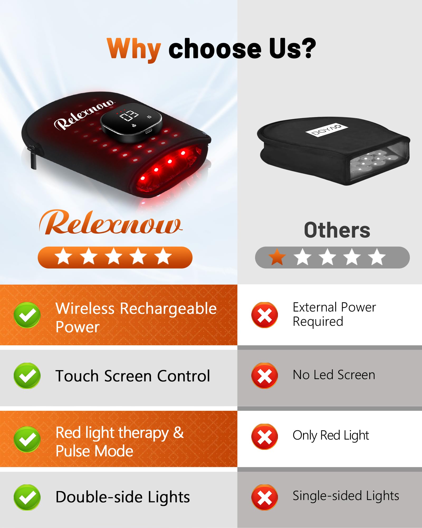 RELEXNOW gift-ready red light glove suitable for special occasions