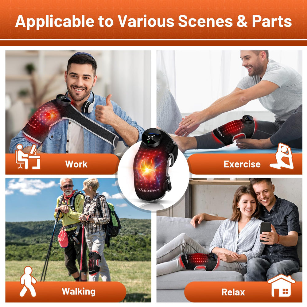 RELEXNOW five heating zones provide balanced warmth during sessions.