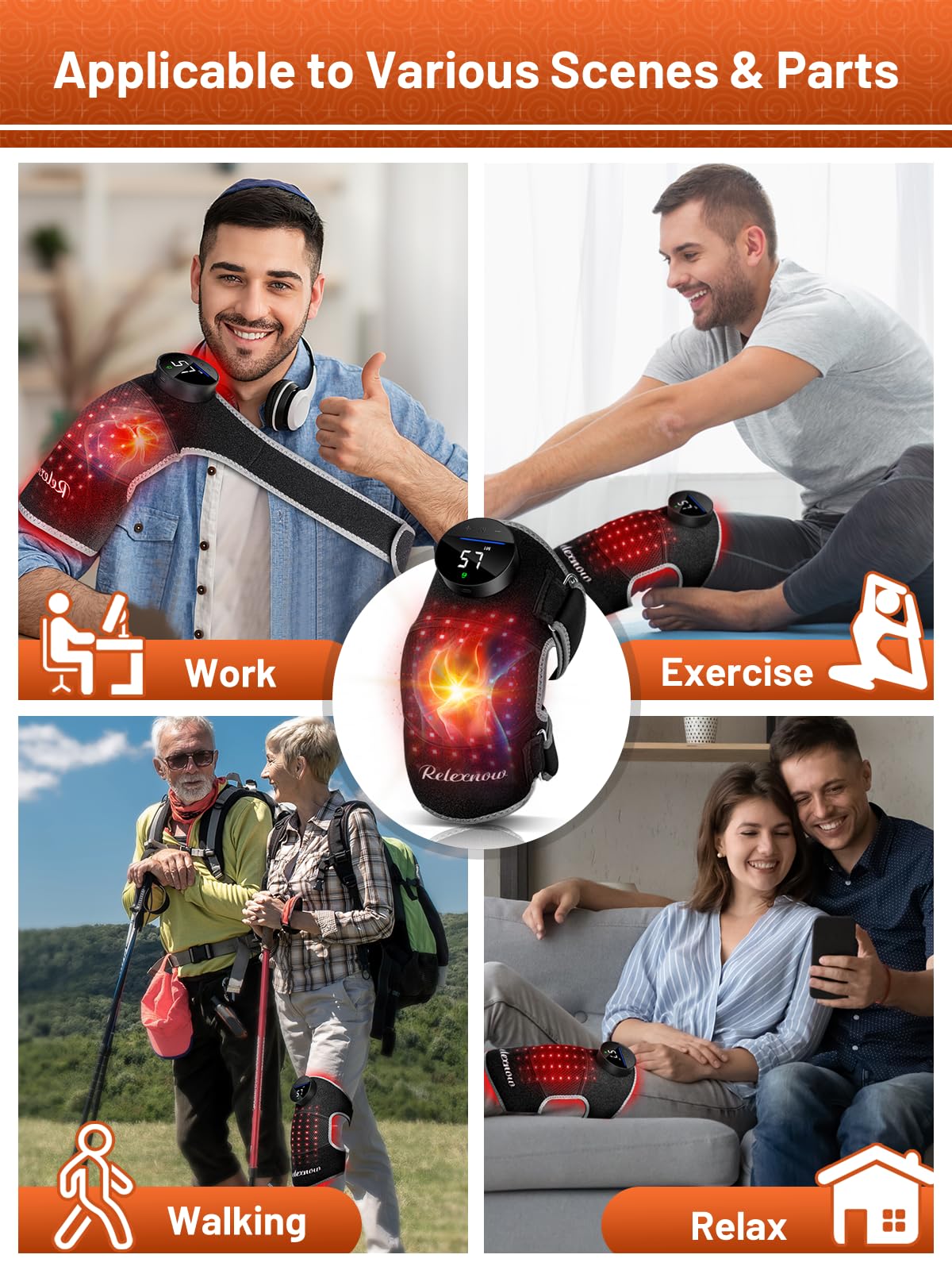RELEXNOW one-year guarantee and 24/7 support for peace of mind