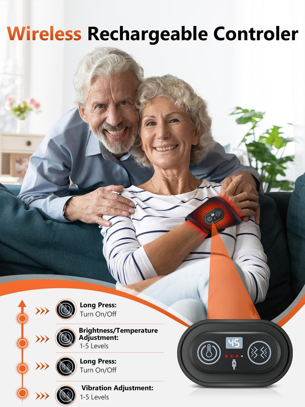 RELEXNOW portable design enables therapy anywhere, anytime