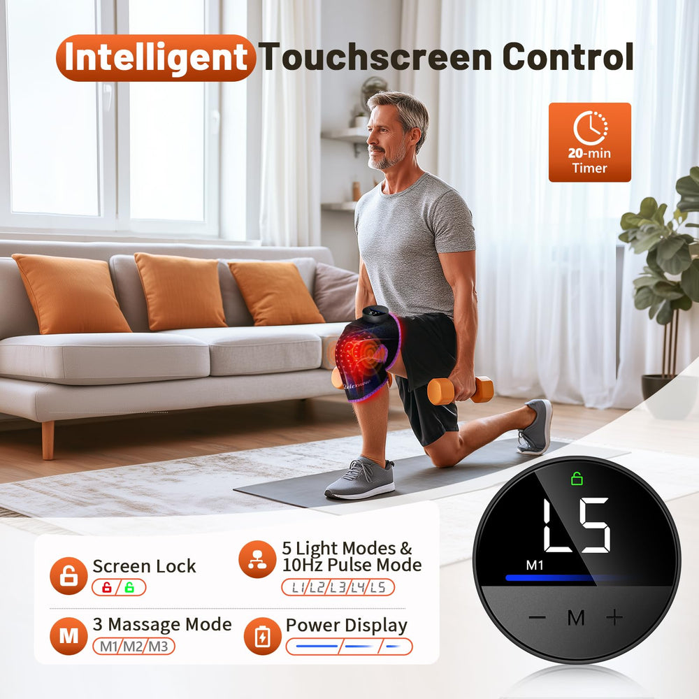 660nm and 850nm red light therapy penetrates tissues effectively.