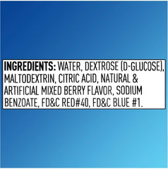 Reli On glucose shot mixed berry bottle - fast-acting carbs with refreshing flavor.
