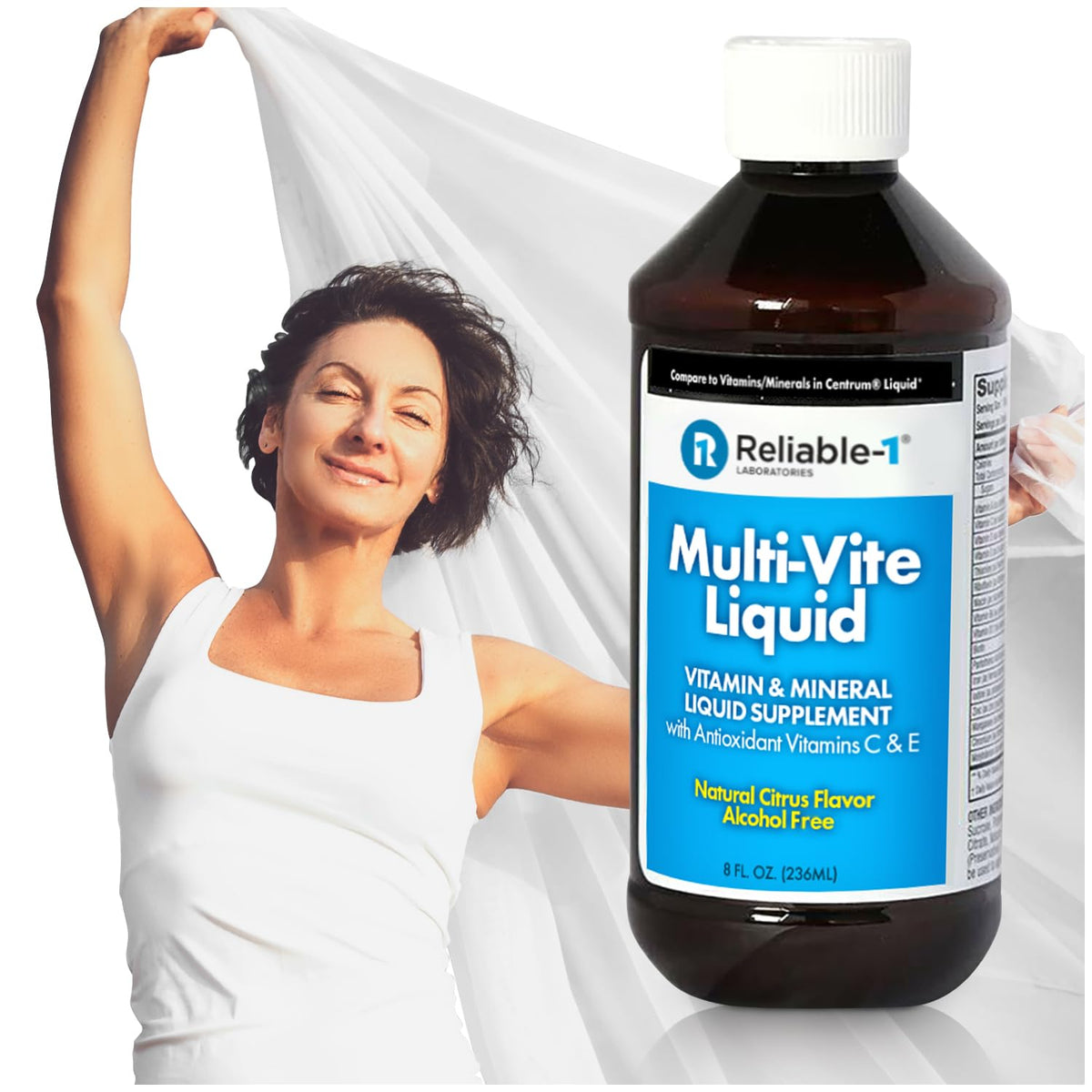 Reliable-1 Multi-Vite bottle for daily energy and immunity support