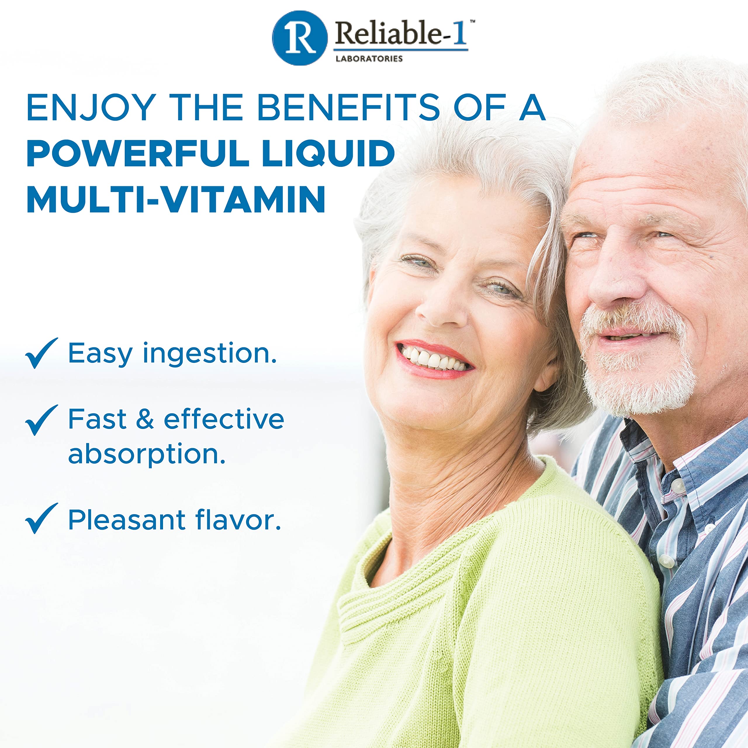 Reliable-1 Multi-Vite packaging highlights natural citrus flavor