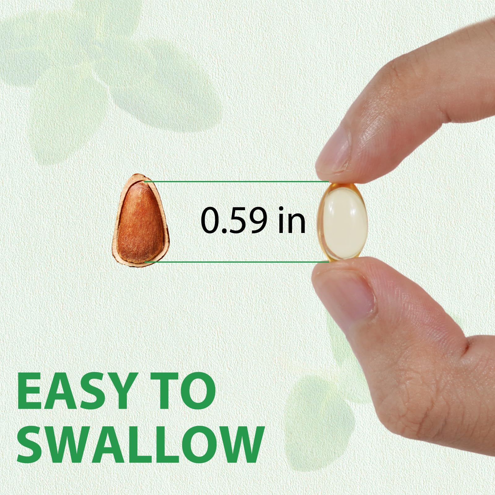 ReliCo softgels in row, easy to swallow and support digestion.