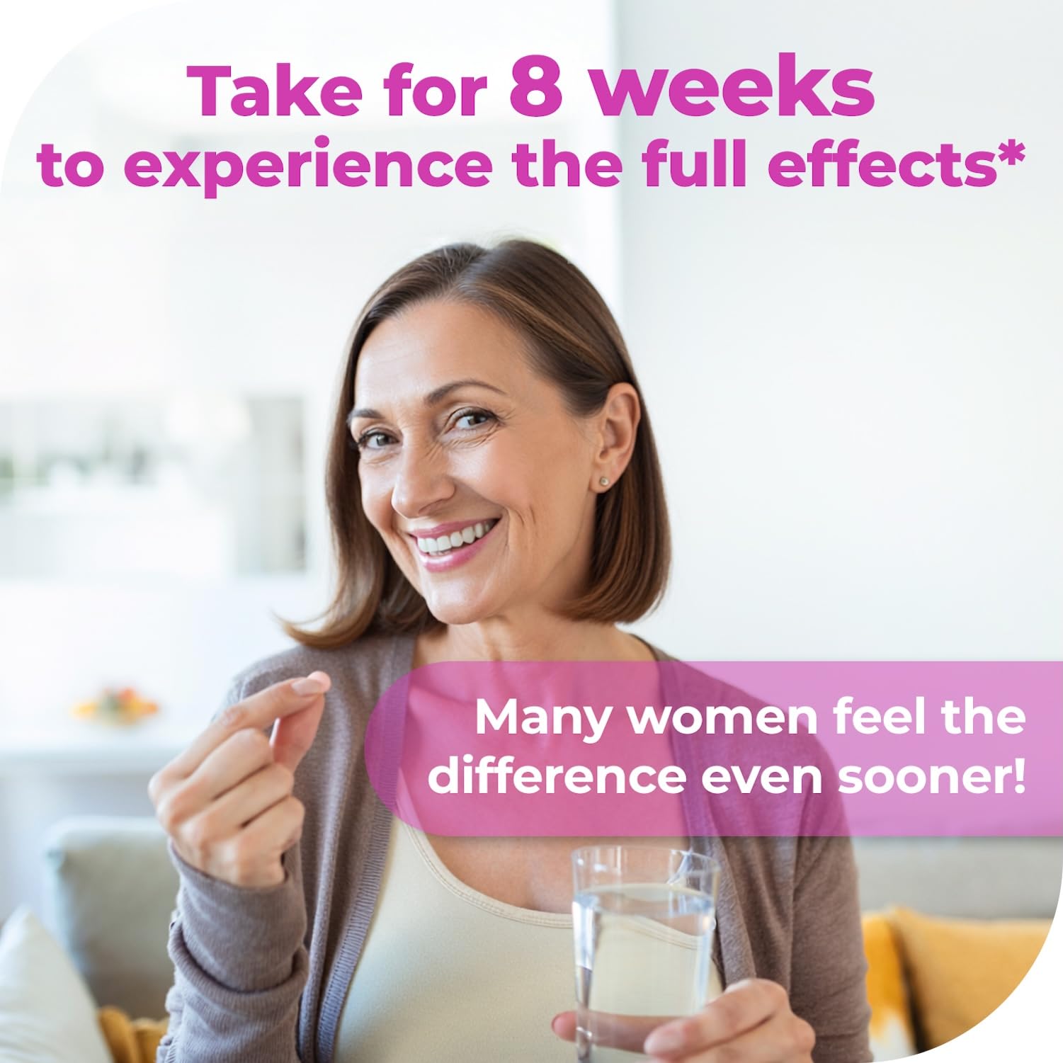 Remifemin bottle side view for everyday menopause support.