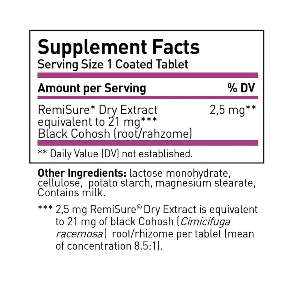 Daily-use routine with Remifemin for menopause support