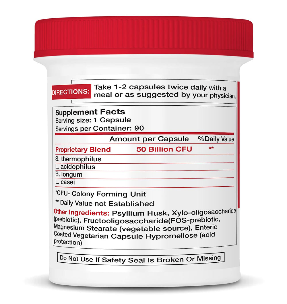 RENAMAX 50B CFU capsule close-up for high potency support