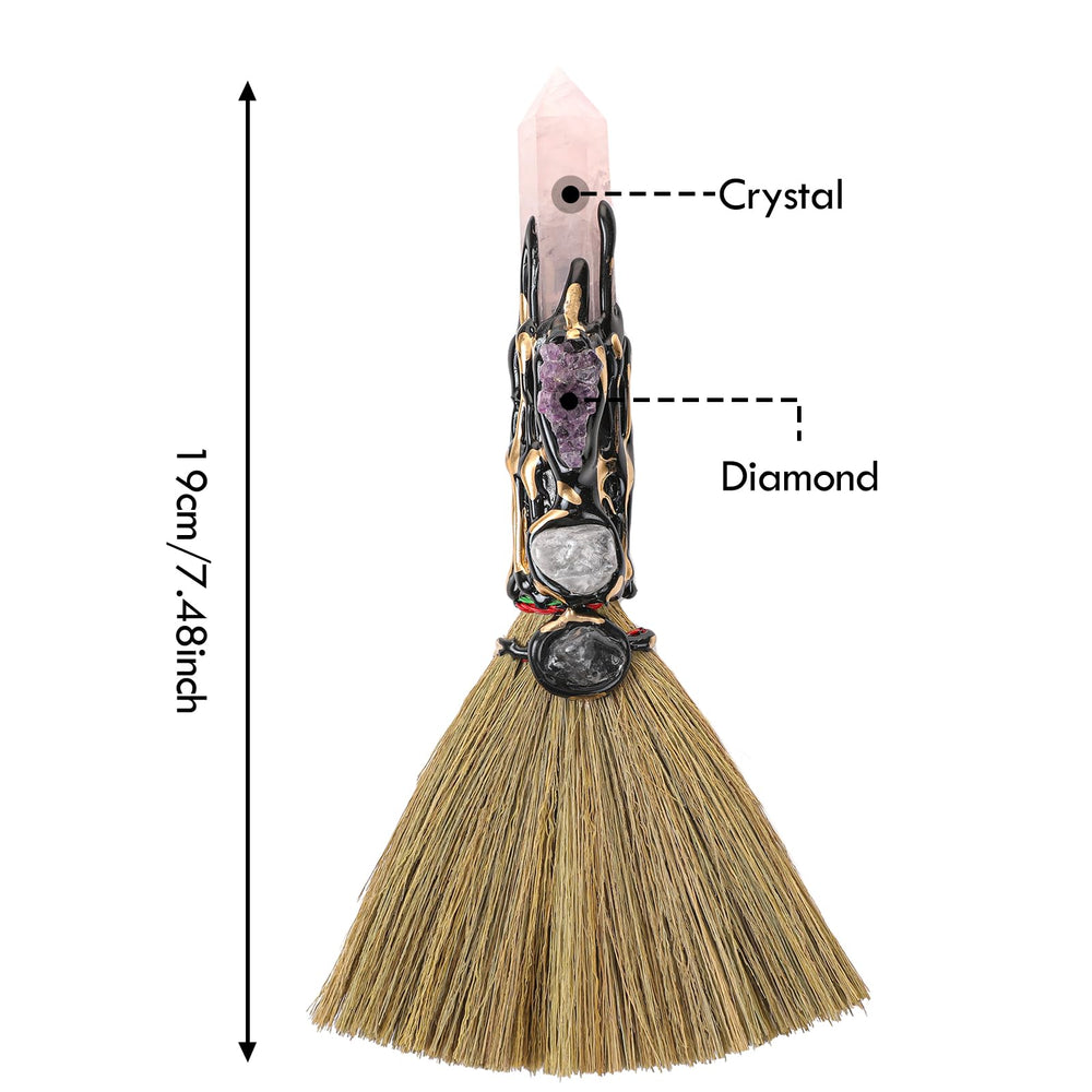 RENEMEGO Healing crystal accents promote calm atmosphere at home.