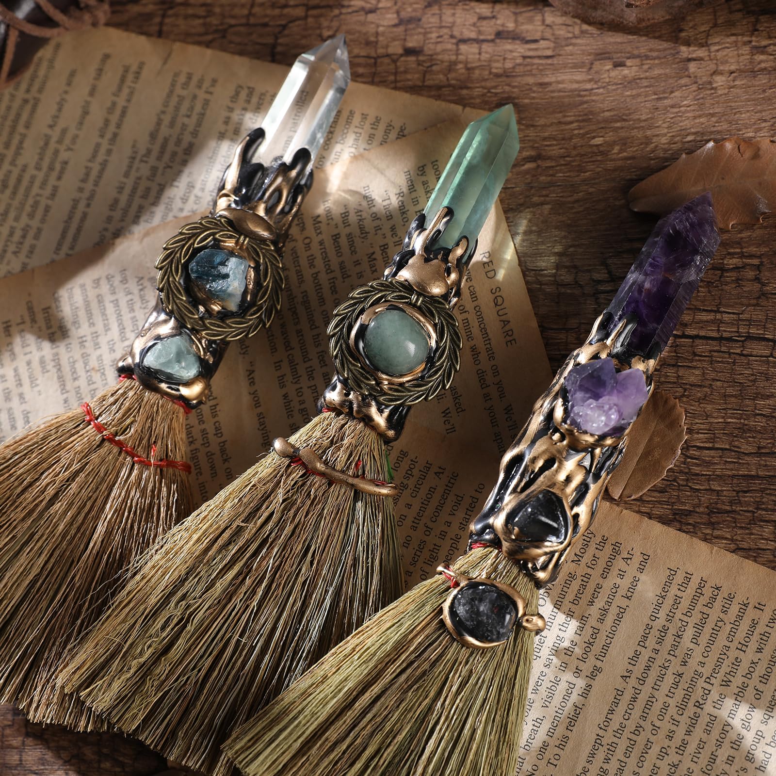 RENEMEGO Car and Office Broom – portable energy touchstone for mindful spaces.