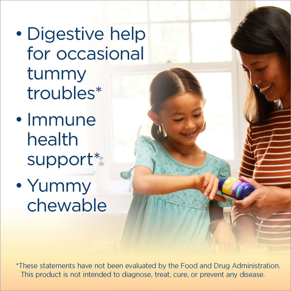Renew Life 3 Billion CFU Kids Probiotic bottle focusing on potency for kids