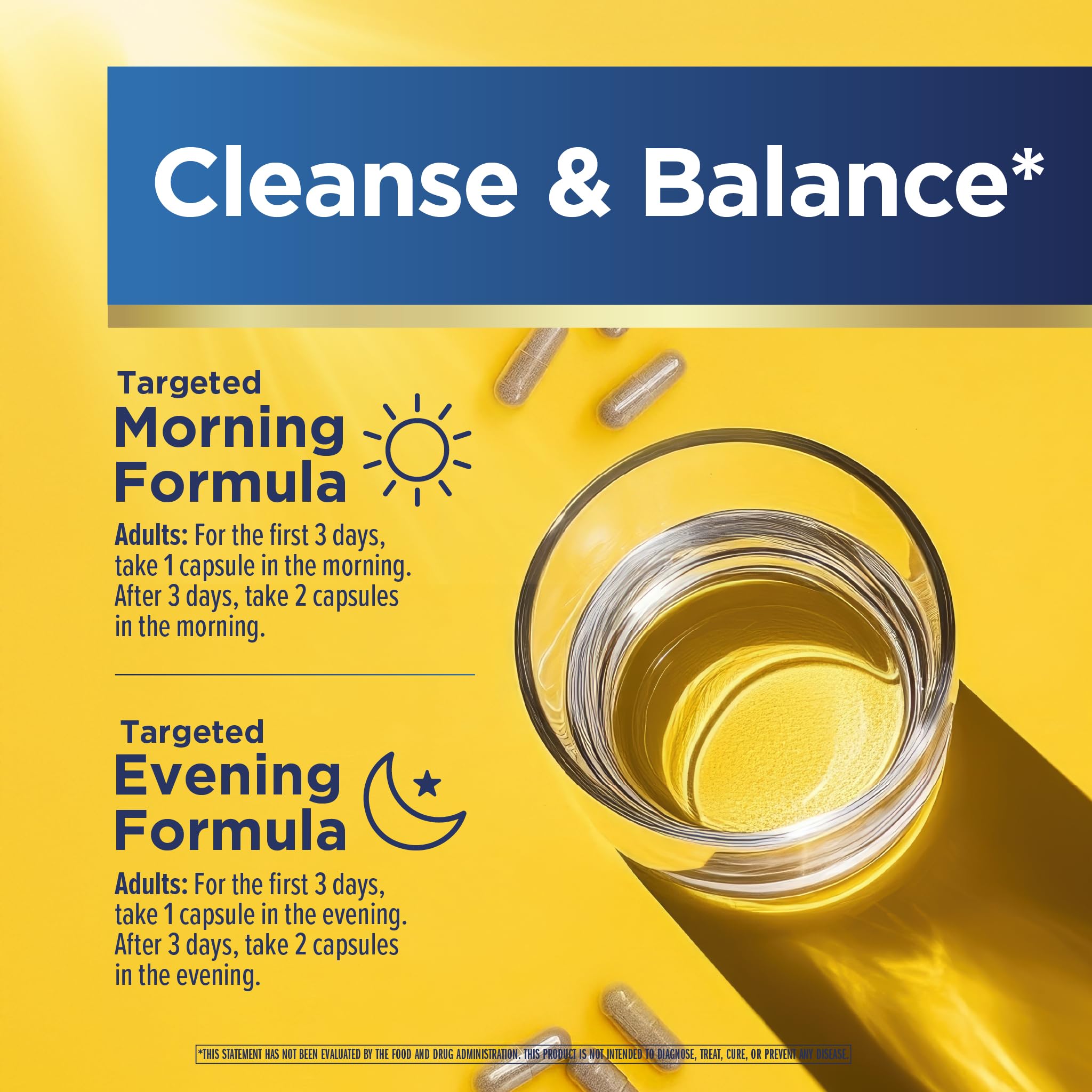 Magnesium capsules shown as part of the Detox formula