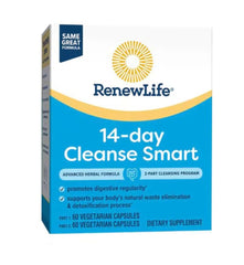 Renew Life Cleansesmart 2 Part Kit capsules supporting kidney and urinary tract health