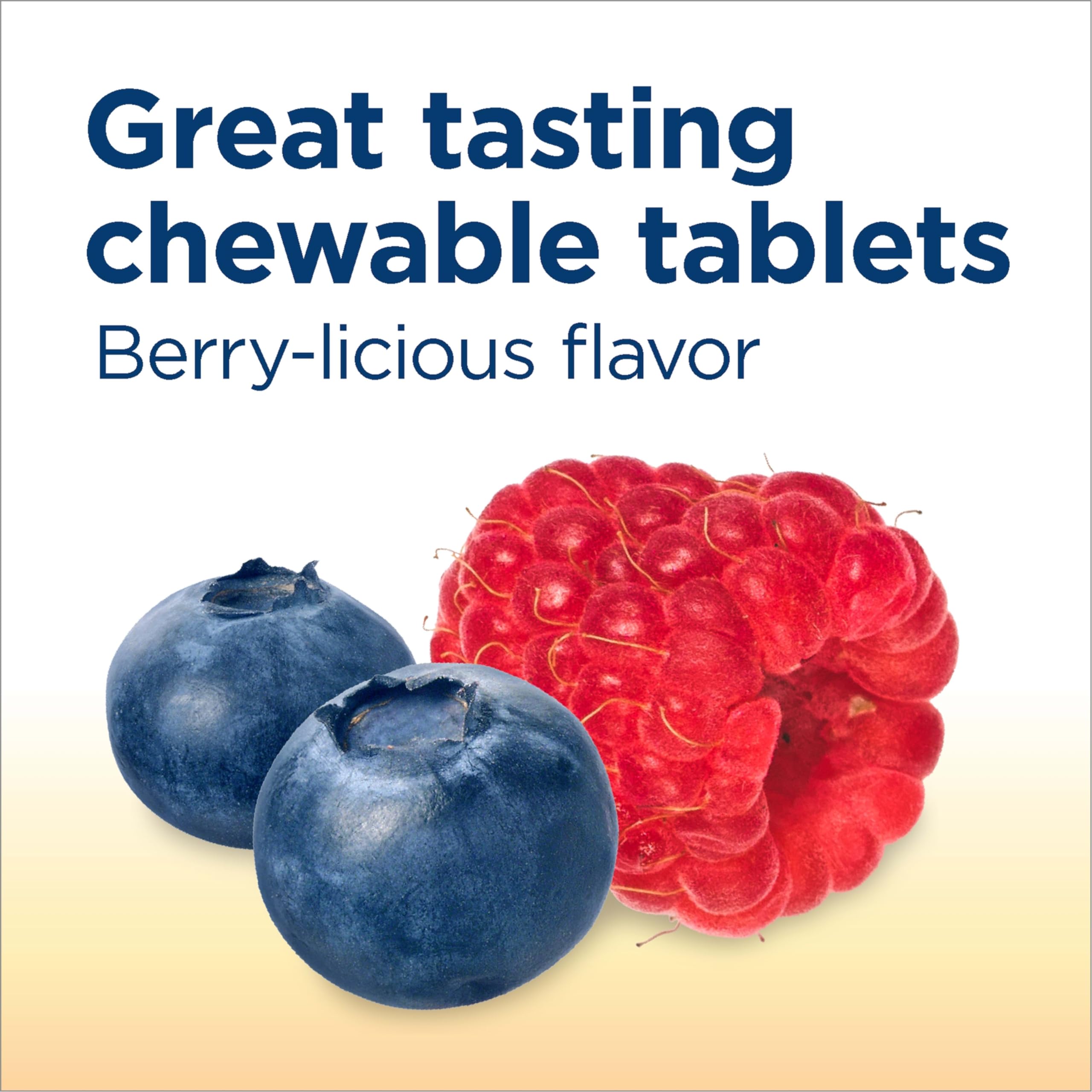 Renew Life Kids Probiotic berry-flavored chewable shown for kids