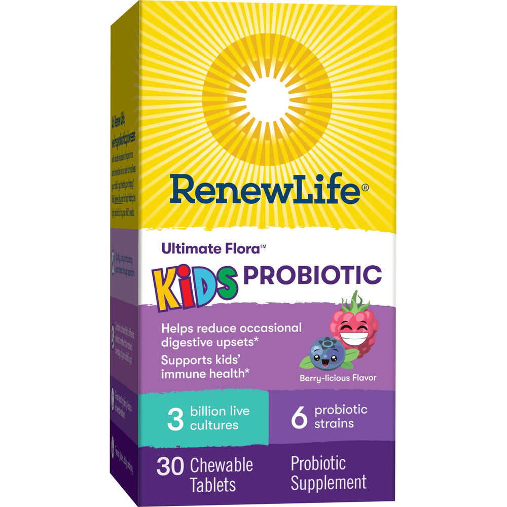 Renew Life Kids Probiotic clinical strains emphasize science-backed formulation