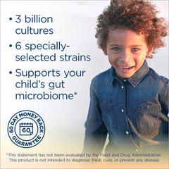 Renew Life Kids Probiotic refrigeration-not-required option for on-the-go use