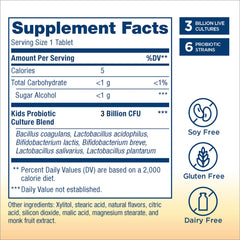 Renew Life Kids Probiotic six-strains blend highlighted for diverse gut health support