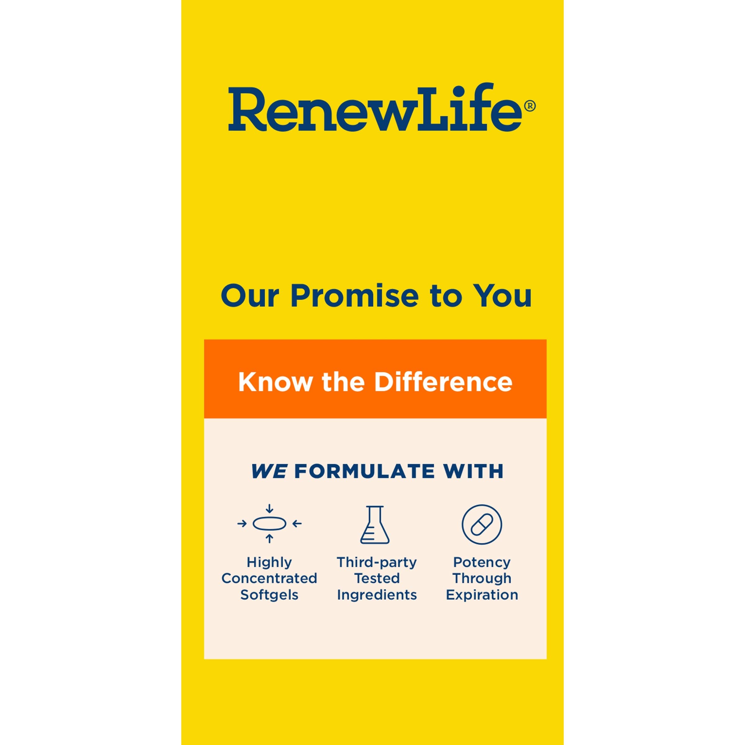 Renew Life Norwegian Gold Softgels lipase illustration highlights enhanced absorption