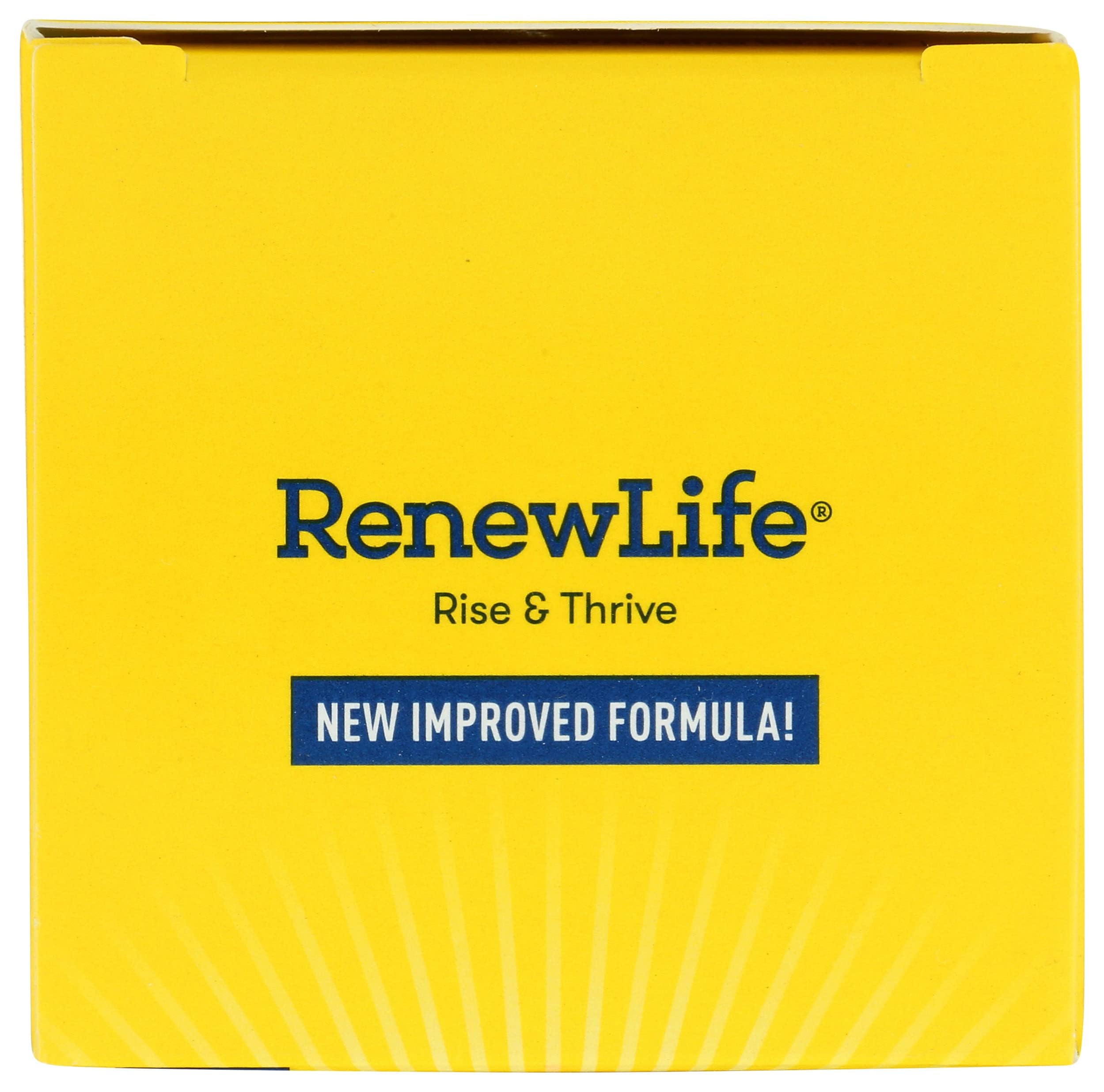 Renew Life Probiotic 150B Ultmt Care bottle on shelf in retail setting.