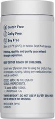 Renew Life label highlights gluten-free, dairy-free and soy-free formulation.