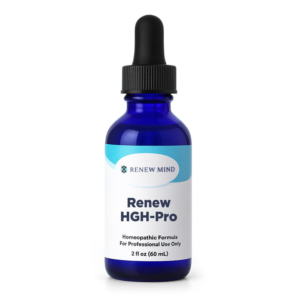 Renew Mind Renew HGH Pro energy bottle supports natural vitality for daily activities.