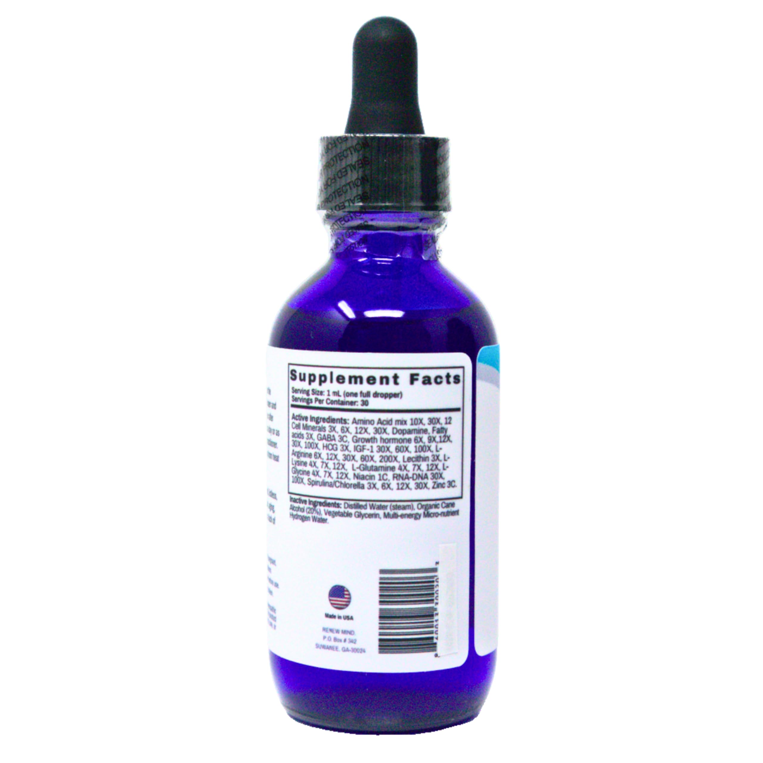 Renew Mind Renew HGH Pro under tongue use demonstrates quick absorption.