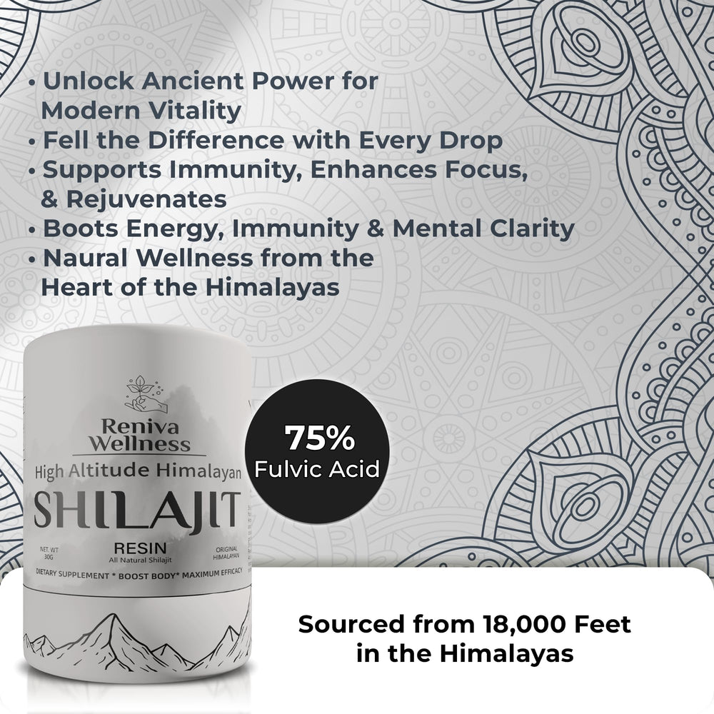 High altitude Himalayas imagery highlighting pristine sourcing of Reniva Shilajit Resin.