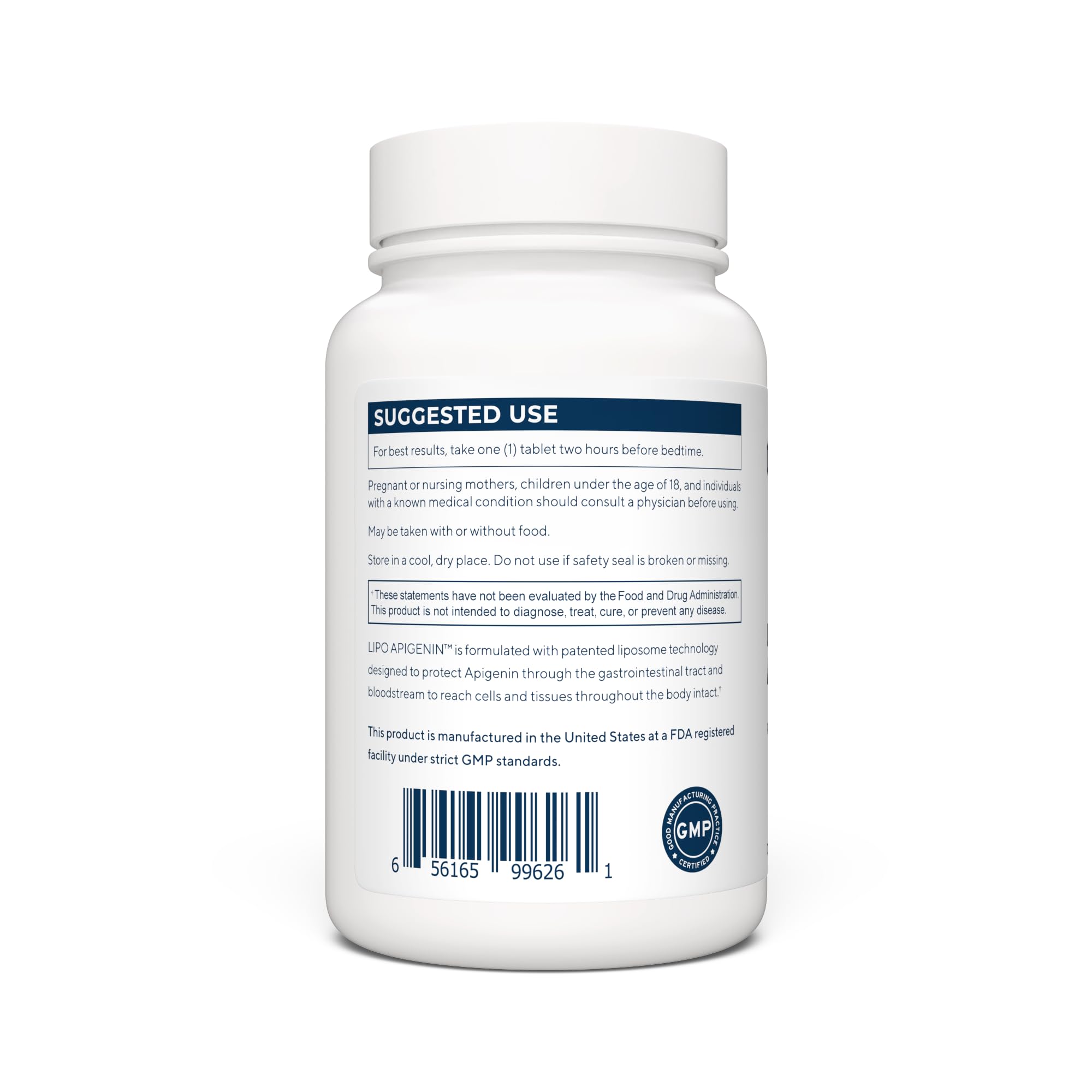 Renue By Science Apigenin capsules with liposomal delivery for absorption