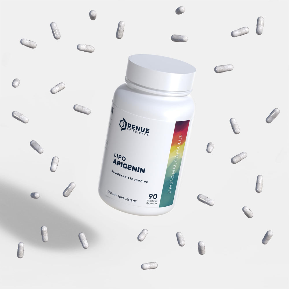 Renue By Science Apigenin third-party testing label for quality assurance