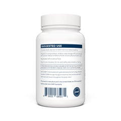Renue By Science GABA capsules side view emphasizing discreet, convenient dosing.