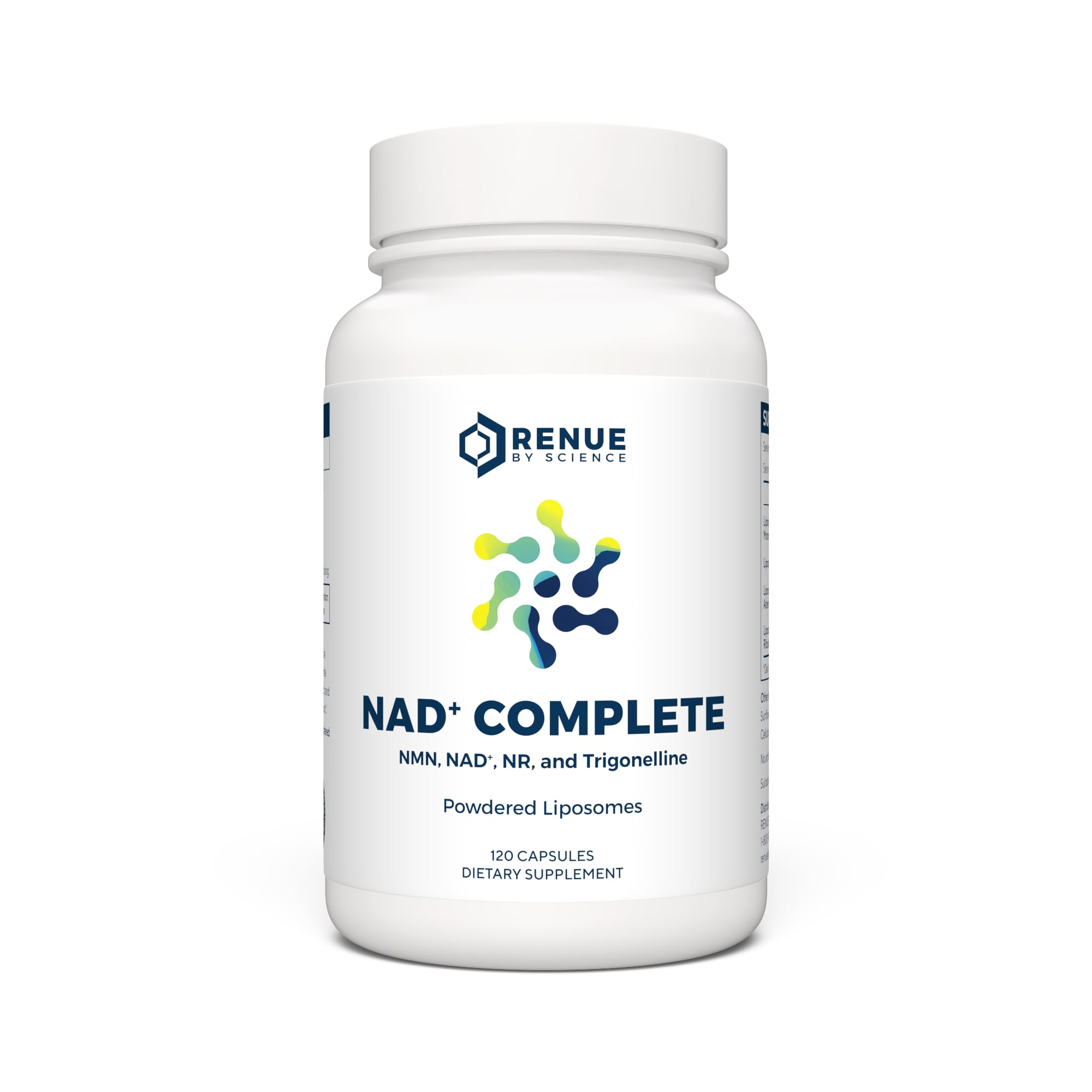 Renue By Science LIPO NAD+ Complete bottle front for daily energy support
