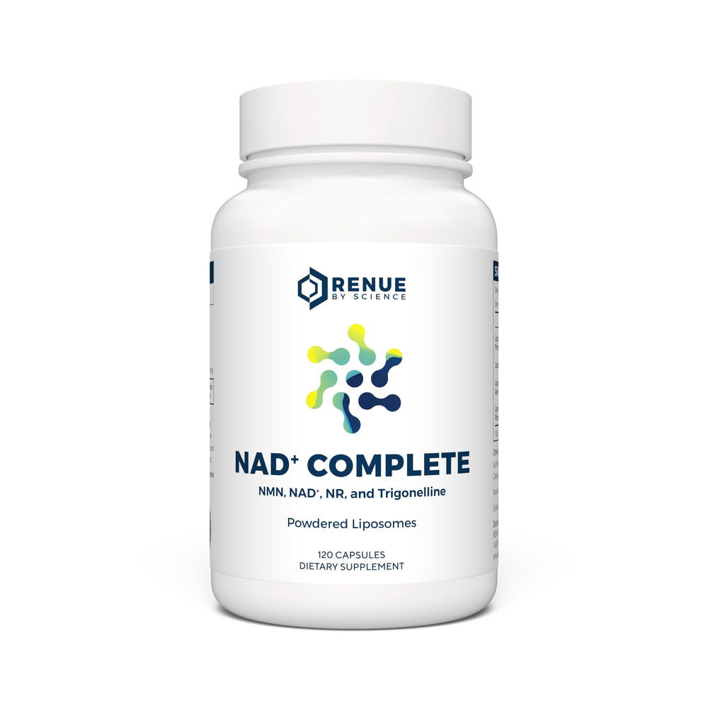 Renue By Science LIPO NAD+ Complete bottle front for daily energy support