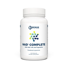 Renue By Science LIPO NAD+ Complete bottle front for daily energy support
