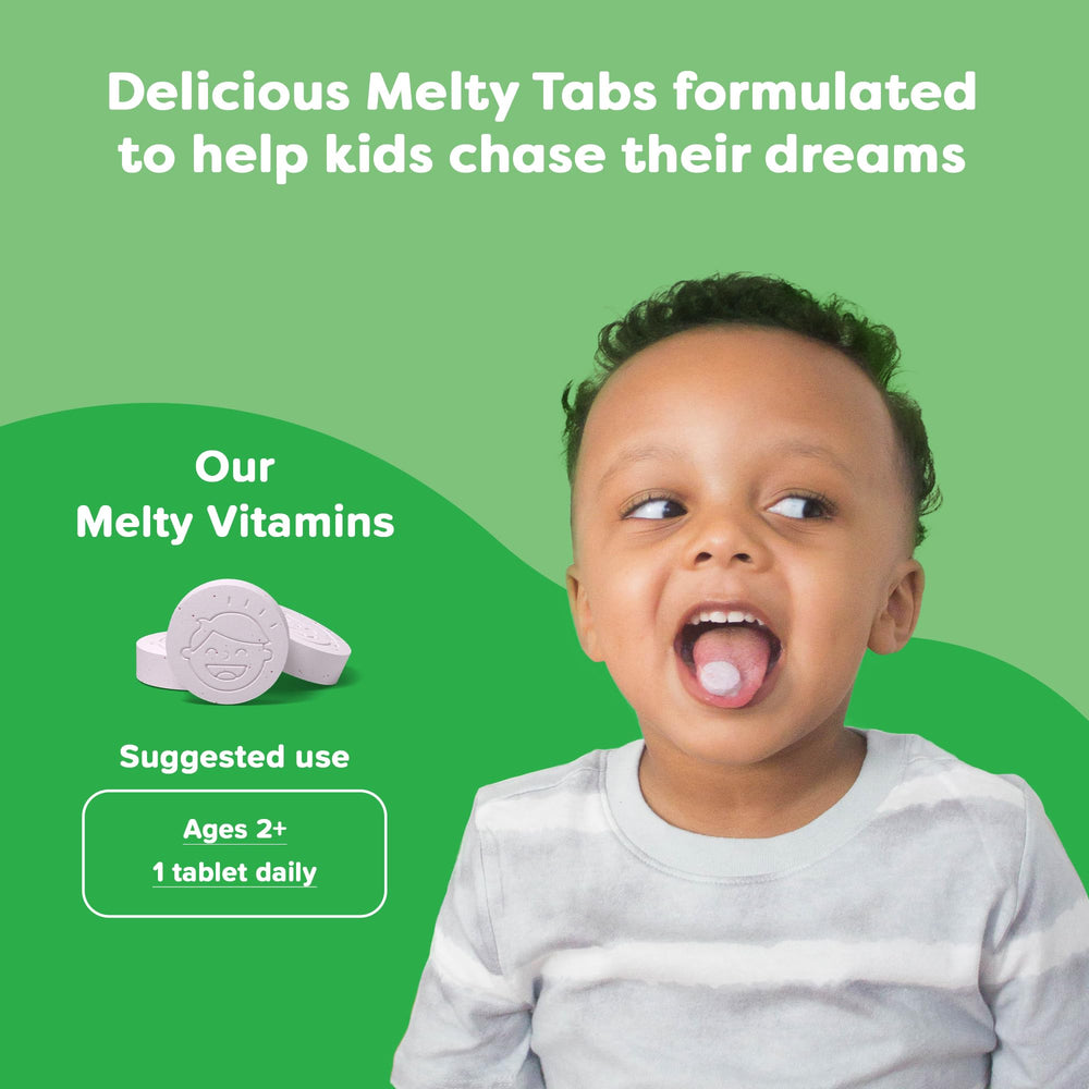 Kid smiling while enjoying Renzo's Dynamite D3 in green apple flavor.