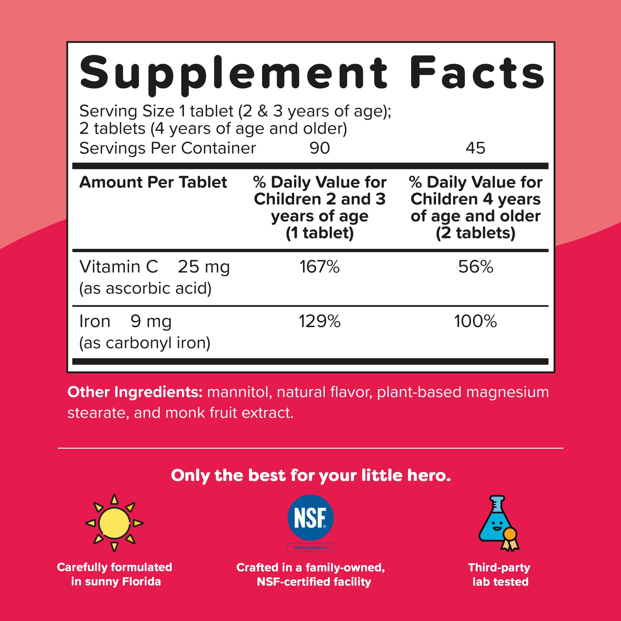 Florida-made Renzo's facility with family ownership and third-party testing label