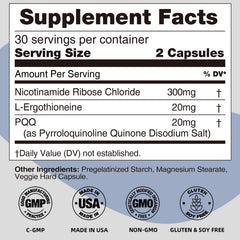 REOTT NR capsules in daily-use scene emphasizing an easy two-capsule routine.