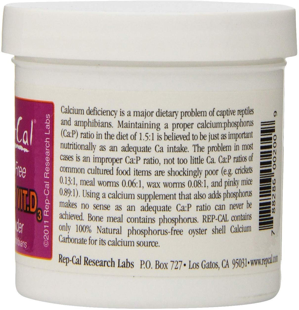 Rep-Cal ultrafine calcium six-pack bottles for convenient ongoing supply