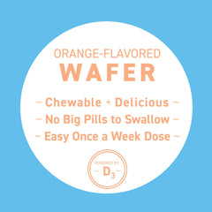 Replesta four-wafers-per-box packaging shown for a complete weekly supply.