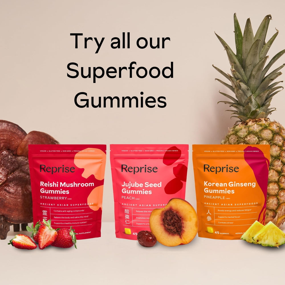 Reprise Goji Berry Gummies ingredients list with full-spectrum Goji Berry extract