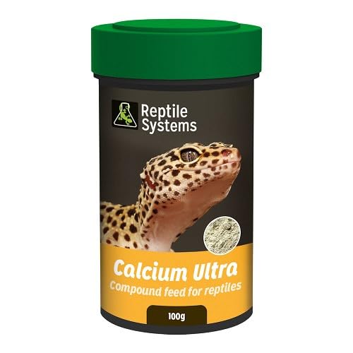 Reptile Systems Calcium Ultra dusting insects for bone support.