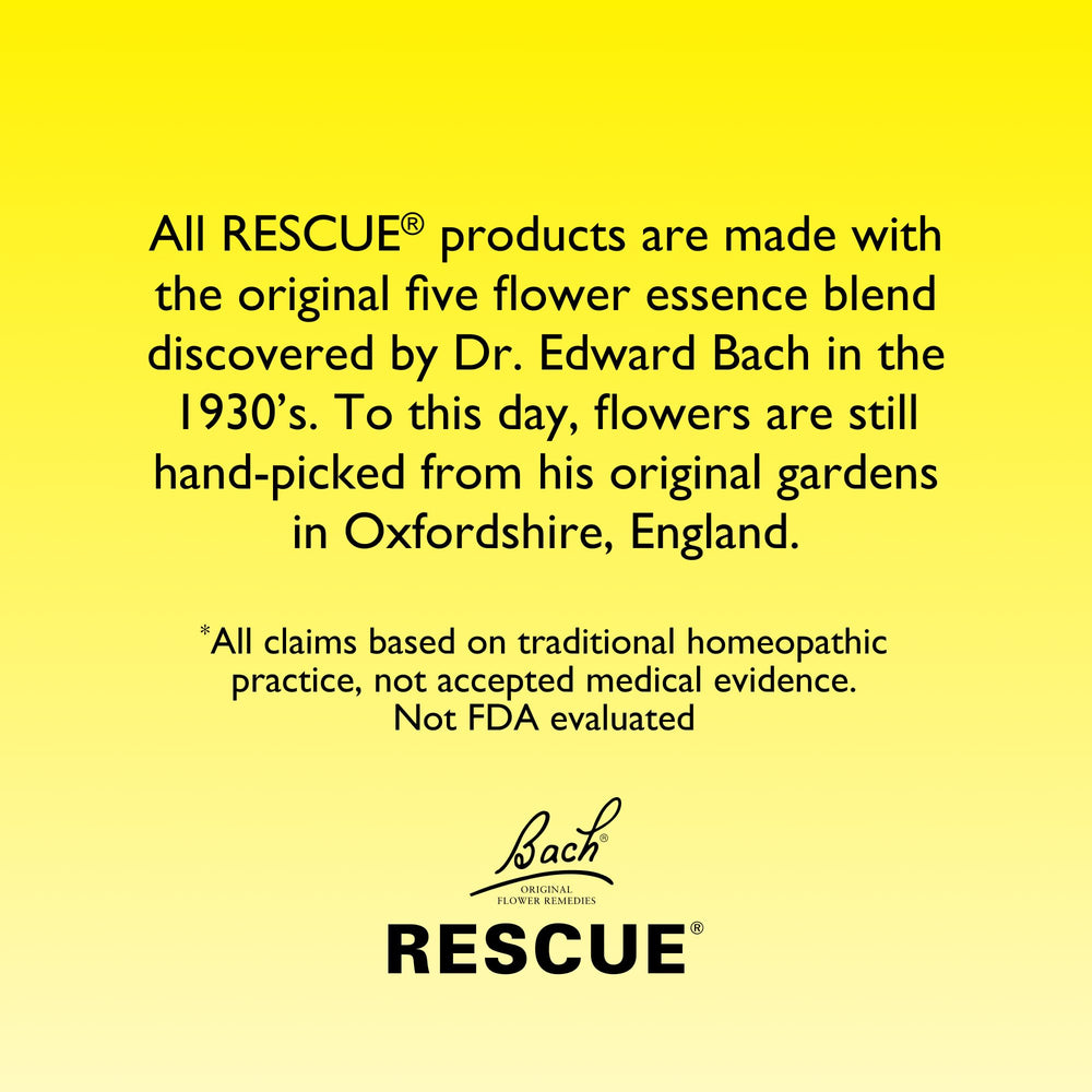 RESCUE Bach Pastilles textura suave y sabor agradable.