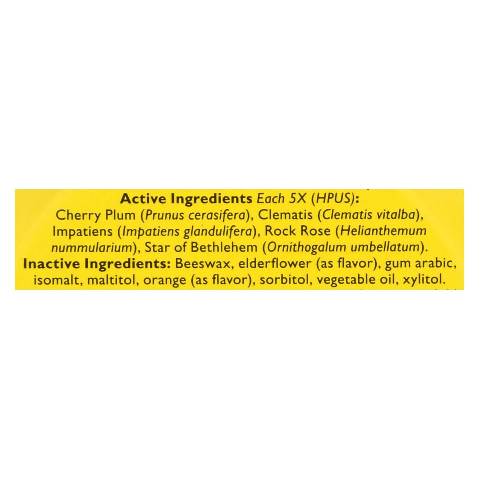 RESCUE Bach Pastille packaging 50g for easy on-the-go relief.