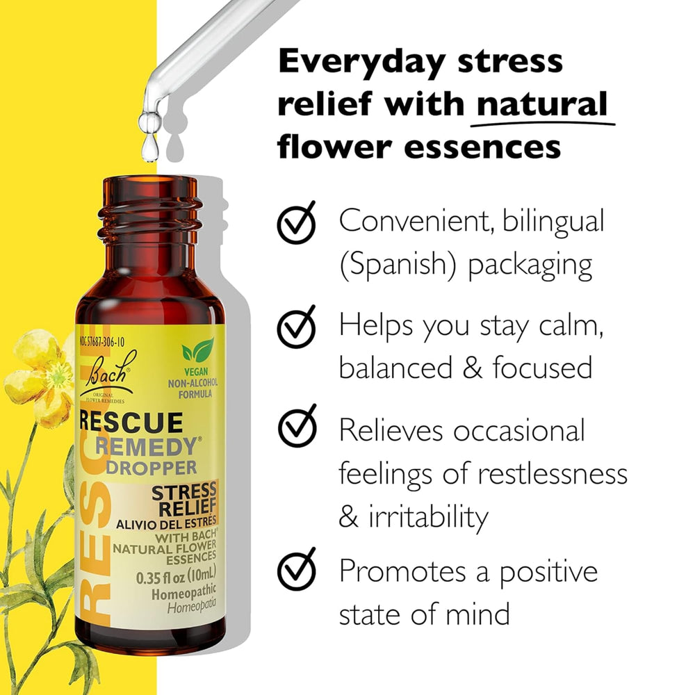 RESCUE Remedy 2‑pack packaging box showing bottles