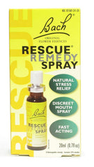 RESCUE Rescue Remedy Spray bottle with 20 ml for quick, discreet calm during busy days.