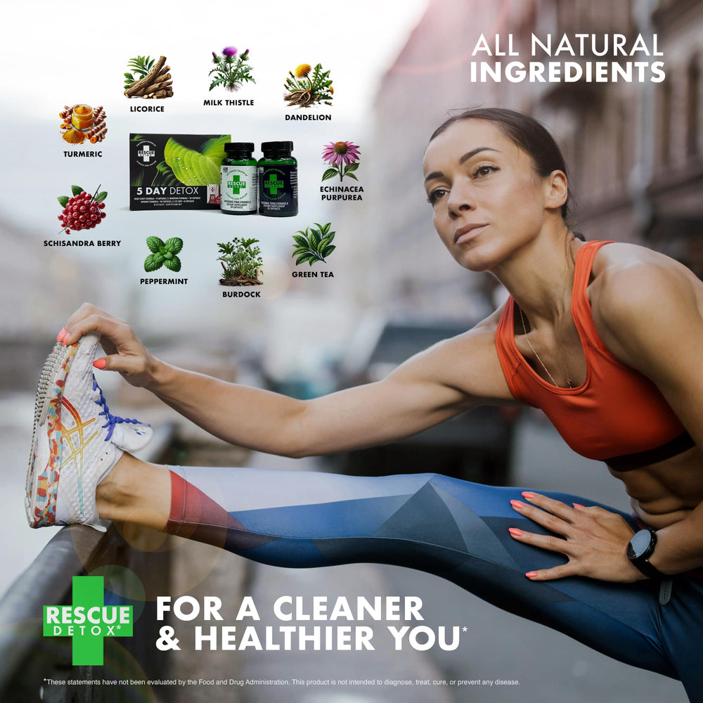 Rescue Detox diet guide included as helpful reference