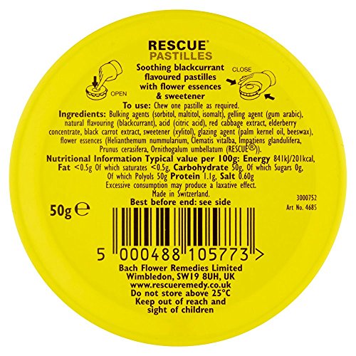 RESCUE Pastilles essence blend supports a moment of balance.