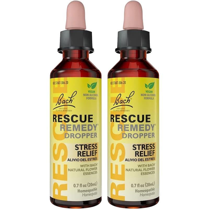 RESCUE Remedy dropper pack-2 front view for convenient stress relief