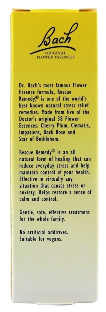 RESCUE Rescue Remedy drops packaging shown for on-the-go calm support.