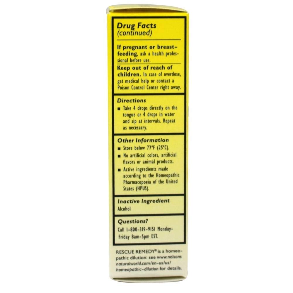 RESCUE Bach Rescue Remedy used by families for everyday calm.