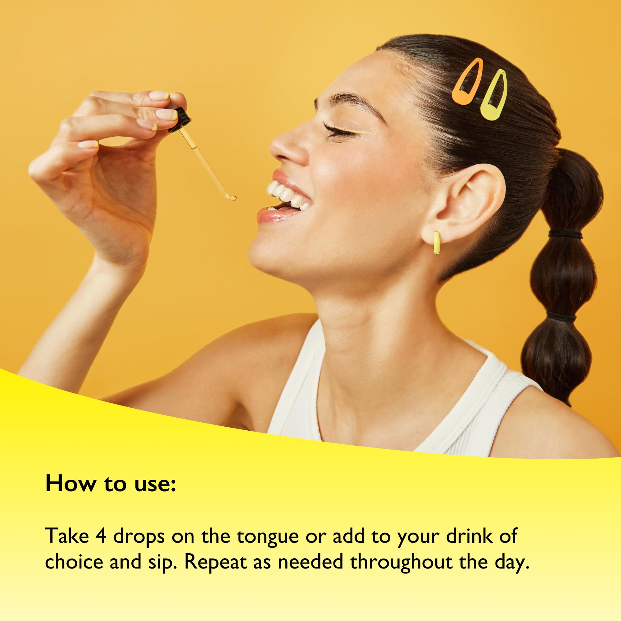 RESCUE Remedy orange mango flavor close-up emphasizes natural taste for daily routine